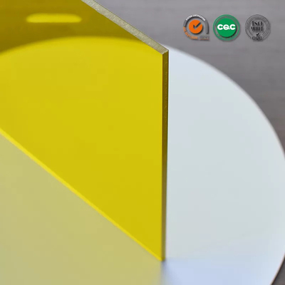 Découpage matériel enroulé antibrouillard coloré transparent de PVC de feuille acrylique d'ESD