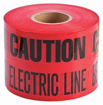 Ruban adhésif acrylique de emballage électronique de protection de PVC de dispositif avertisseur d'ESD de précaution