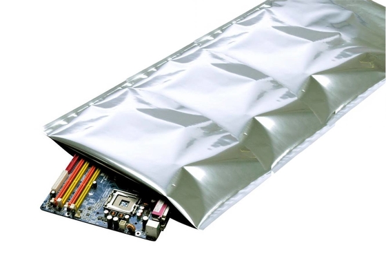 ESD Sac à barrière d'humidité Emballage sous vide argenté ESD Sac en feuille d'aluminium