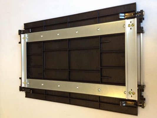 Le porte-magazines réglable de cadre robuste stable, carte PCB d'ESD étire les murs conducteurs de matériaux
