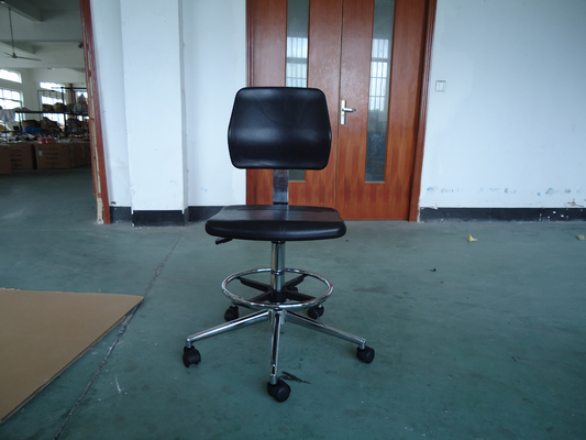 Chaise pratique confortable de tâche d'ESD, chaises ergonomiques de laboratoire de mouvement sans heurt