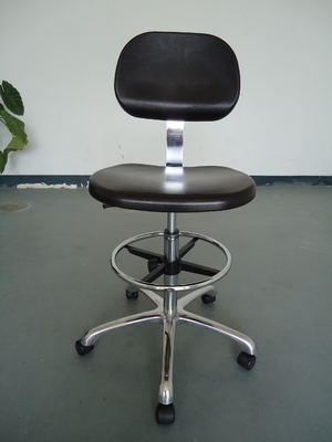 L'unité centrale industrielle réglable de chaise d'ESD d'atelier écument chaise de travailleur d'ESD avec l'accoudoir