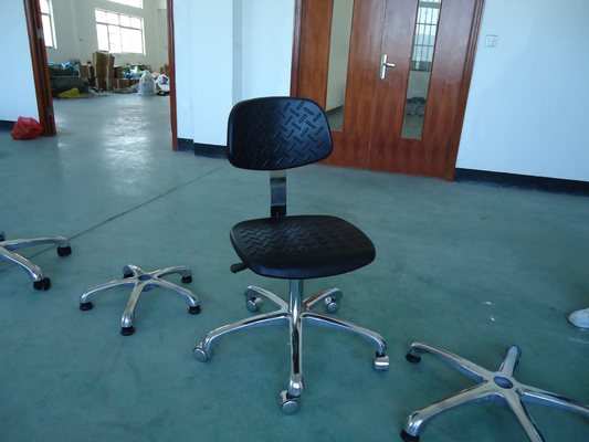 Les chaises sûres dispersives statiques d'ESD soutiennent la taille CE noir de couleur de 380 * de 260mm approuvé