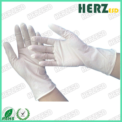 Charge statique de gants de main d'ESD de catégorie d'examen anti/gants de nitriles taille de 12/9 pouces