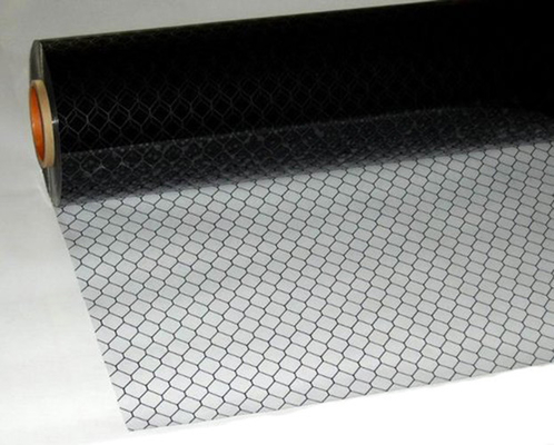 Rideau en PVC en salle blanche ESD Rideau antistatique en grille noire