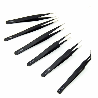 Revêtements de téflon noirs de la couleur ESD-14 d'outils de décharge électrostatique de la longueur 108mm disponibles