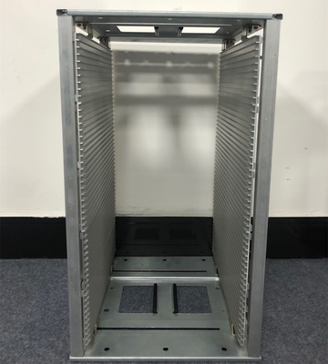 Porte-magazines vertical en acier électronique d'ESD de zingage de lancement de 10mm
