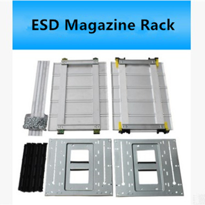 Support standard de stockage de magazine de carte PCB d'ESD de l'alliage 12KG d'aluminium de norme ANSI