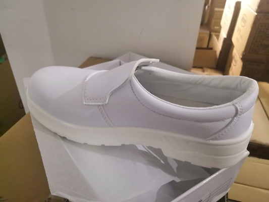 Le coffre-fort de PVC ESD chausse d'anti chaussures de sécurité d'ESD de chaussures de cuir d'ESD de fracas de Cleanroom