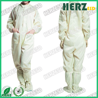 Anti combinaison statique d'uniformes d'habillement d'Esd de vêtements de travail de polyester sûr