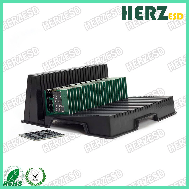 Antistatic PCB Storage Circulation ESD Plastic Rack Different Size L Type Table Top