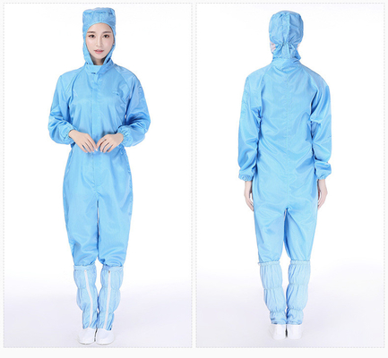 Chambre blanche de l'ESD Uniforme de maillot de travail Labcoat protecteur Anti-statique Labcoats ESD Costumes vêtements de travail