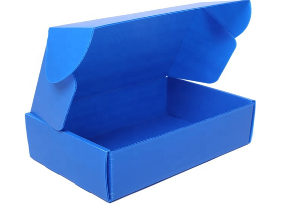 Boîte de stockage ESD en feuille de plastique ondulée en PP Boîte personnalisée PP Correx