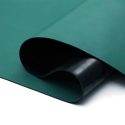 Mat de table en caoutchouc ESD Mat de table en caoutchouc antistatique