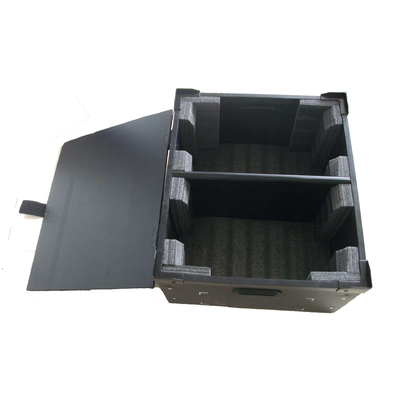 boîte en plastique ondulé Boîte de stockage ondulée antistatique pliable en ESD PP sur mesure