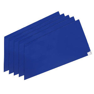 Tapis collant ESD pour salle blanche pour l'élimination de la poussière 18x36 à 26x45 pouces, tapis de sol adhésif