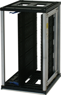 Réservoir de périodique ESD personnalisé, roulement de roulement, rack de périodique de PCB antistatique réglable