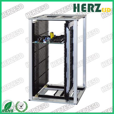 355*320*563mm Type de poignée Metal ESD PCB magazine rack pour SMT et assemblage de PCB