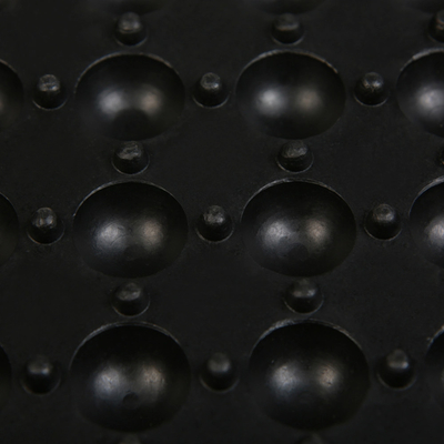 Mat de plancher à bulles noires anti-fatigue sans ESD