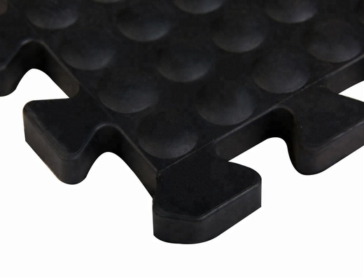 Mat de plancher à bulles noires anti-fatigue sans ESD