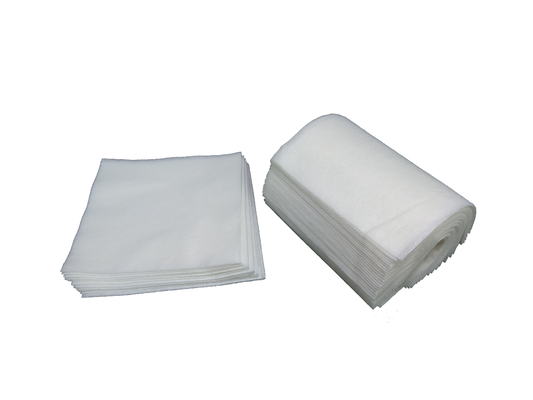 Tissu nettoyant sans poussière Tissu nettoyant en polyester non tissé Tissu nettoyant