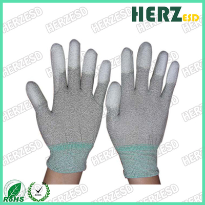 ESD fibres de carbone Gants PU Palm Fit Gants de sécurité Gants de travail