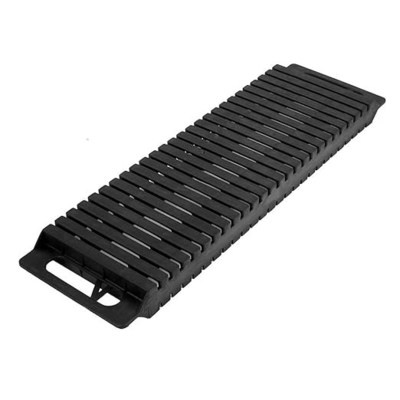 Différentes tailles Esd Pcb Plateau de stockage de circulation en plastique noir Antistatique ESD Plateau de circulation