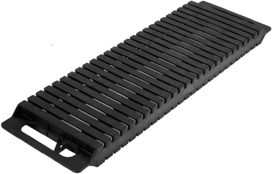 Différentes tailles Esd Pcb Plateau de stockage de circulation en plastique noir Antistatique ESD Plateau de circulation