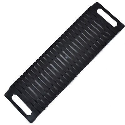 Différentes tailles Esd Pcb Plateau de stockage de circulation en plastique noir Antistatique ESD Plateau de circulation