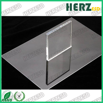 ESD feuille acrylique antistatique PMMA plaque en plastique feuille de verre plexi statique dispassive propre