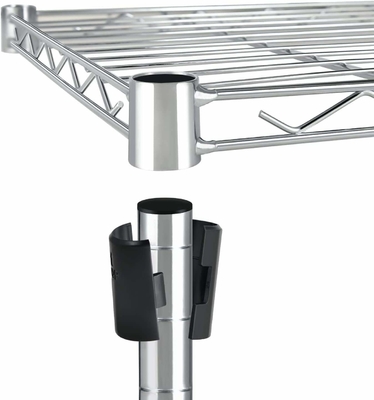 Unité d'étagère de câble chrome ESD