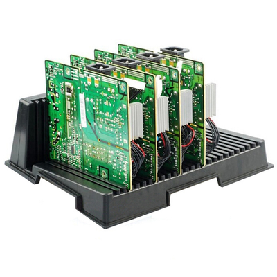 Plateau de stockage de PCB en plastique ESD antistatique