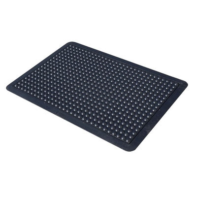 ESD Tissu anti fatigue noir Tissu anti fatigue industriel Tissu de sol de cuisine d'usine commerciale