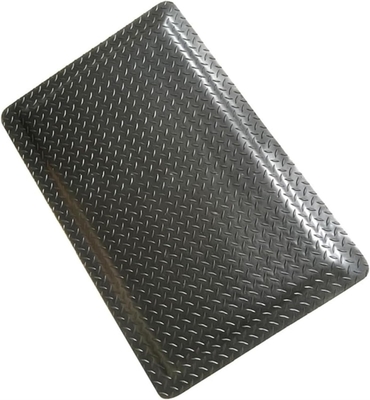 ESD Tissu anti fatigue noir Tissu anti fatigue industriel Tissu de sol de cuisine d'usine commerciale