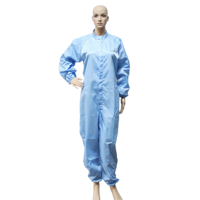 Costume de salle blanche antistatique ESD Saut à l' élastique en polyester Vêtements de travail manteau de laboratoire