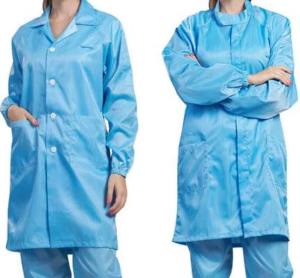 ESD Salle blanche Couverture antistatique Lab Coats ESD Costumes de travail
