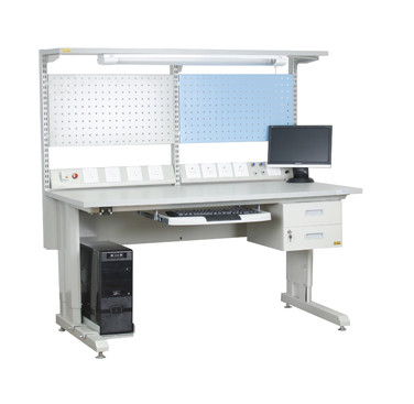 Table de travail ESD électrique personnalisée réglable en hauteur