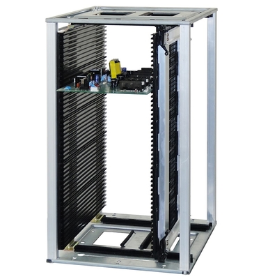355*320*563mm ESD PCB magazine rack antistatique SMT panier de stockage de PCB pour la ligne de production de PCB