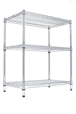 Dispositif de stockage ESD personnalisé 4 couches étagère Chariot de rangement en treillis métalliques