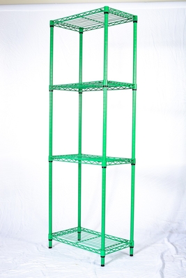 Dispositif de stockage ESD personnalisé 4 couches étagère Chariot de rangement en treillis métalliques