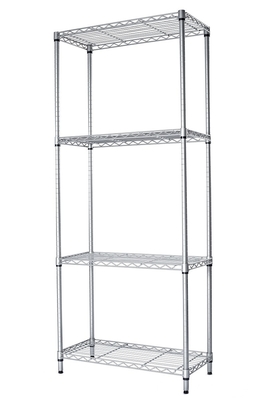 Dispositif de stockage ESD personnalisé 4 couches étagère Chariot de rangement en treillis métalliques