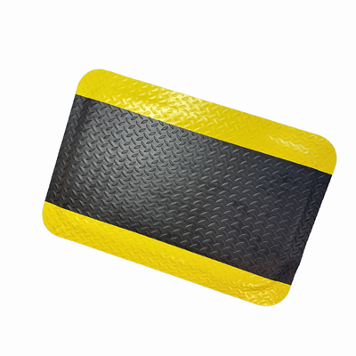 Mat anti fatigue durable en PVC mousse+PVC surfaces
