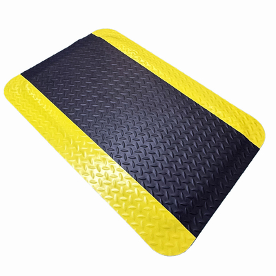 Mat anti fatigue durable en PVC mousse+PVC surfaces