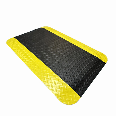 Mat anti fatigue durable en PVC mousse+PVC surfaces