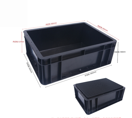 Contenant de stockage de 400x300 mm ESD industriel empilable