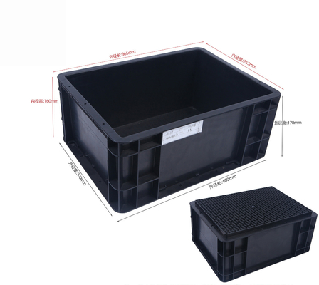 Contenant de stockage de 400x300 mm ESD industriel empilable