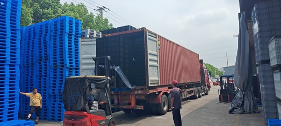 600*400 mm Boîte en plastique ESD Boîtes de stockage ESD Caisse conductrice pour pièces électroniques