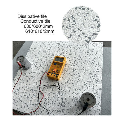 Les sols en PVC antistatiques, les sols en vinyle conducteur et les solutions antistatiques