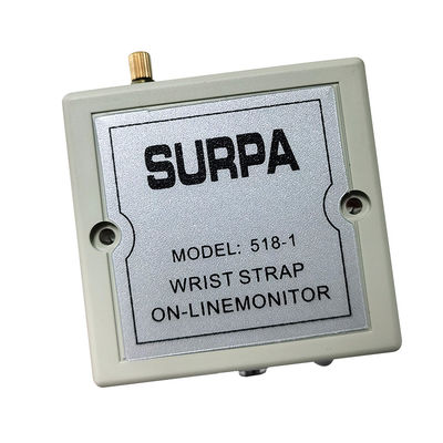 Moniteur de bracelet ESD SURPA 518-1 en ligne, testeur de mise à la terre antistatique en temps réel