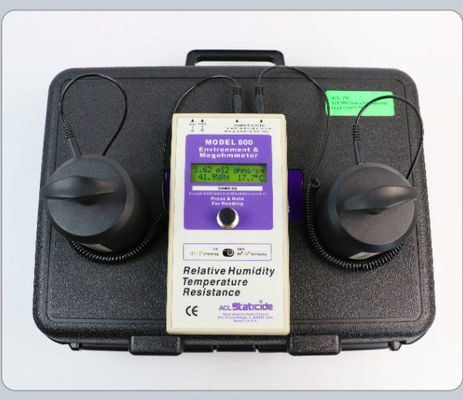 Mètre de résistance de surface ACL 800 Mégomètre numérique pour l'ESD et les essais de résistance à l'environnement